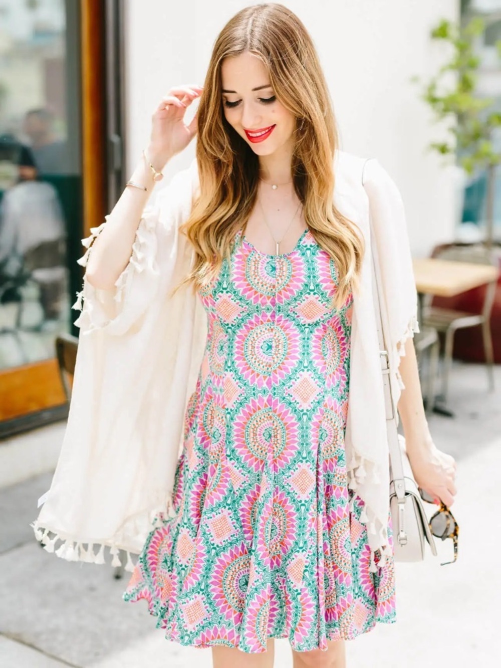 Anthropologie HD in Paris South Island Printed Dress - Picture 9 of 9